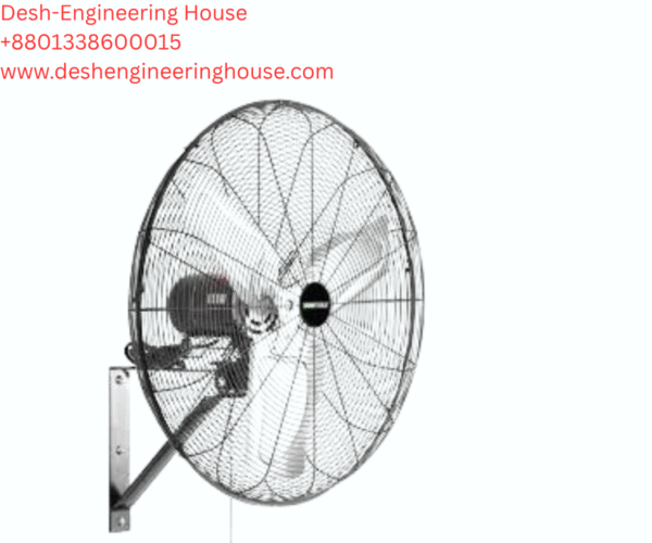 Industrial wall fans made of metal, 24 and 30 inches