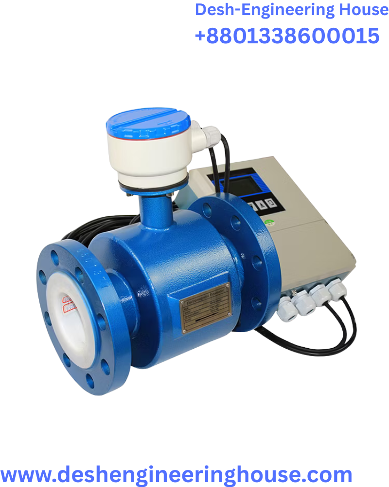 Water Flow Meter with Electromagnetic Capability