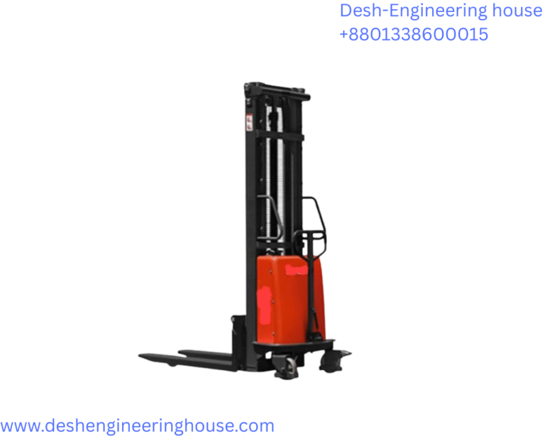 Stacker that is semi-electric