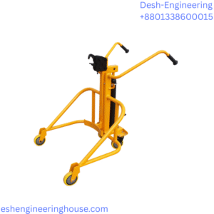 Manual oil drum carrier, 200 mm lift height, 260 kg capacity