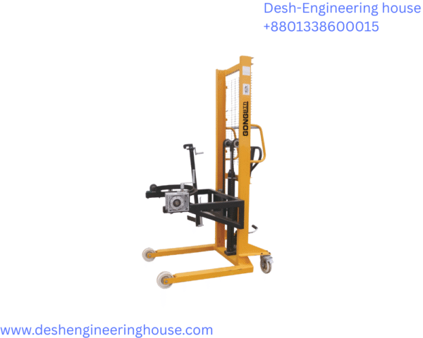 500 kg Heavy-Duty Capacity Multipurpose Drum Hand Truck (Clipping)