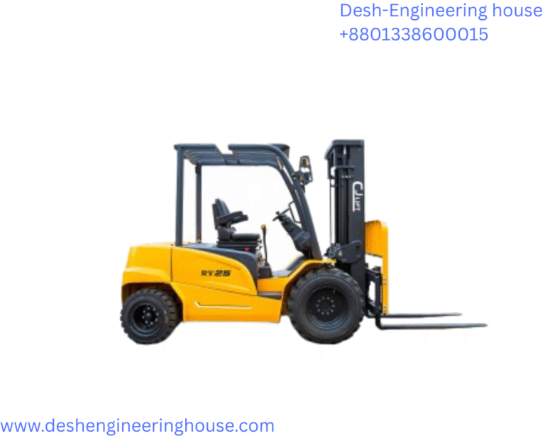 Lithium-powered 2.5-ton rough-terrain electric forklift with RB25-2WD