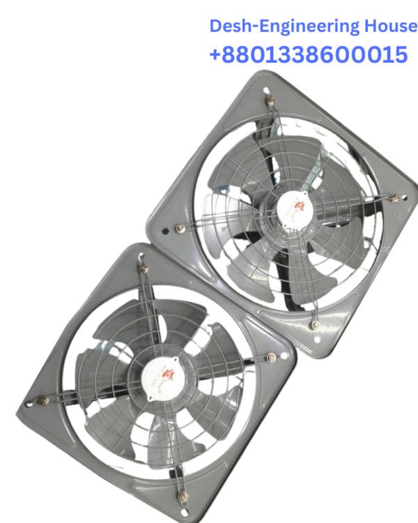 Seven-bladed metal exhaust fan