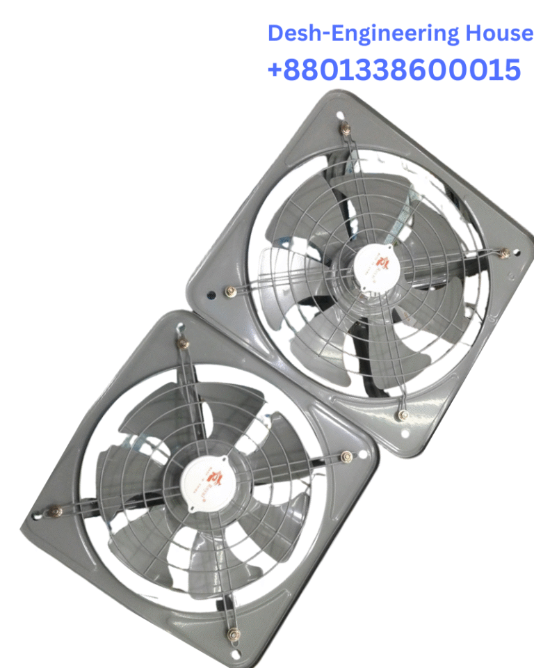 Seven-bladed metal exhaust fan