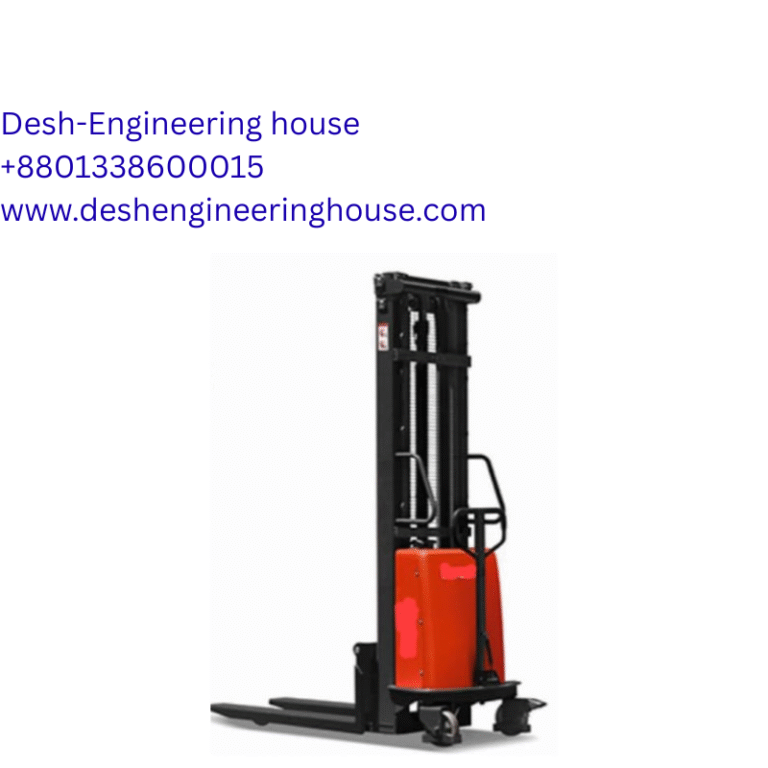 Stacker that is semi-electric