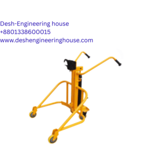 Manual oil drum carrier, 200 mm lift height, 260 kg capacity
