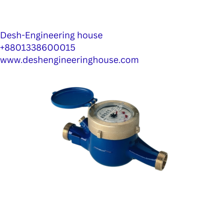Water Flow Meter (2″ Analog) with Plastic Cover