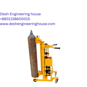 Gas Cylinder Pallet Truck with a 200kg load capacity and a 1200mm lift height