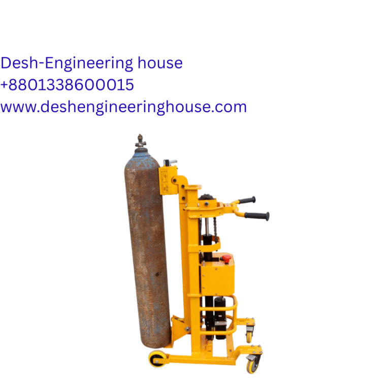 Gas Cylinder Pallet Truck with a 200kg load capacity and a 1200mm lift height