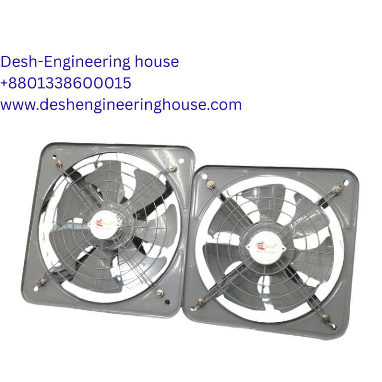 Seven-bladed metal exhaust fan