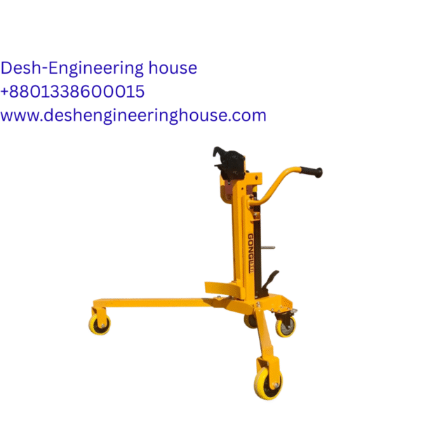 Manual Drum Carrier for Oil | 260 kg Capacity | 1150 x 950 mm Platform