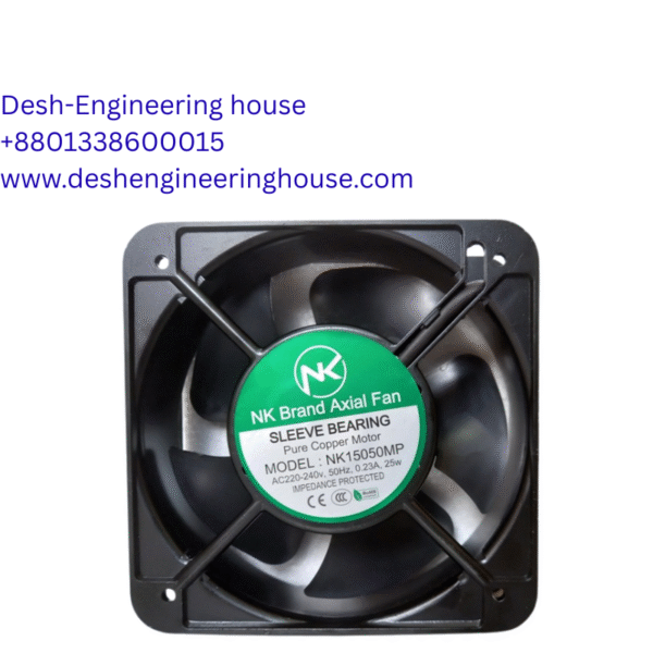 Full Metal 120mm (5-inch) Axial Cooling Fan