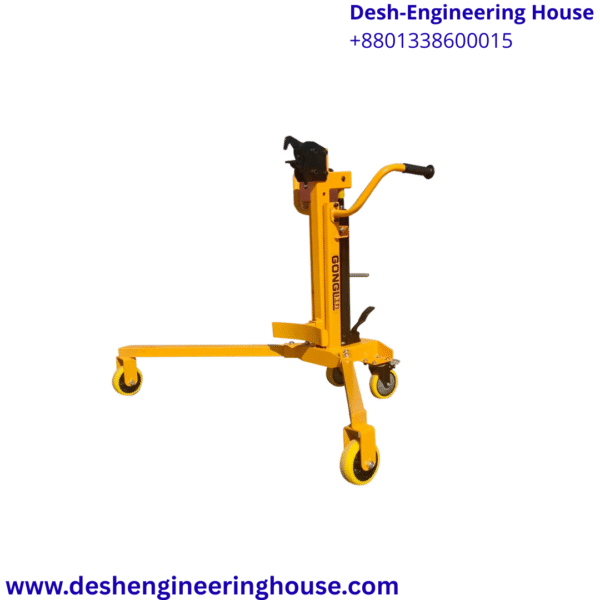 Manual Drum Carrier for Oil | 260 kg Capacity | 1150 x 950 mm Platform