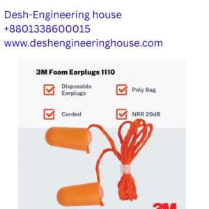 3M 1110 Earplug | Sound Blocking Up To 29 dB | Ideal For Studying, Meditation, Flying, and Sleeping