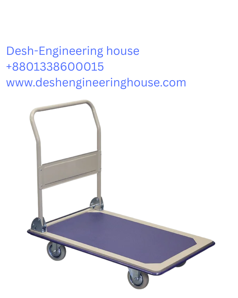 Steel Metal Foldable Platform Trolley for Heavy Weight Lifting, 300 kg HT-300